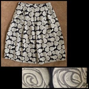 Who What Wear Rose Print MidI Skirt w/ Pockets!
